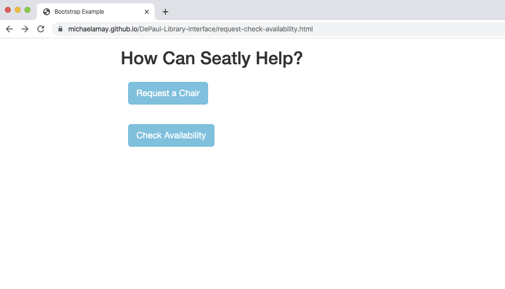 Seatly seat selection screen